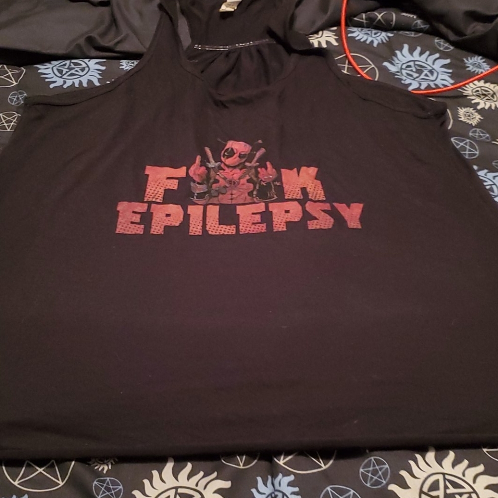 Deadpool tank top epilepsy